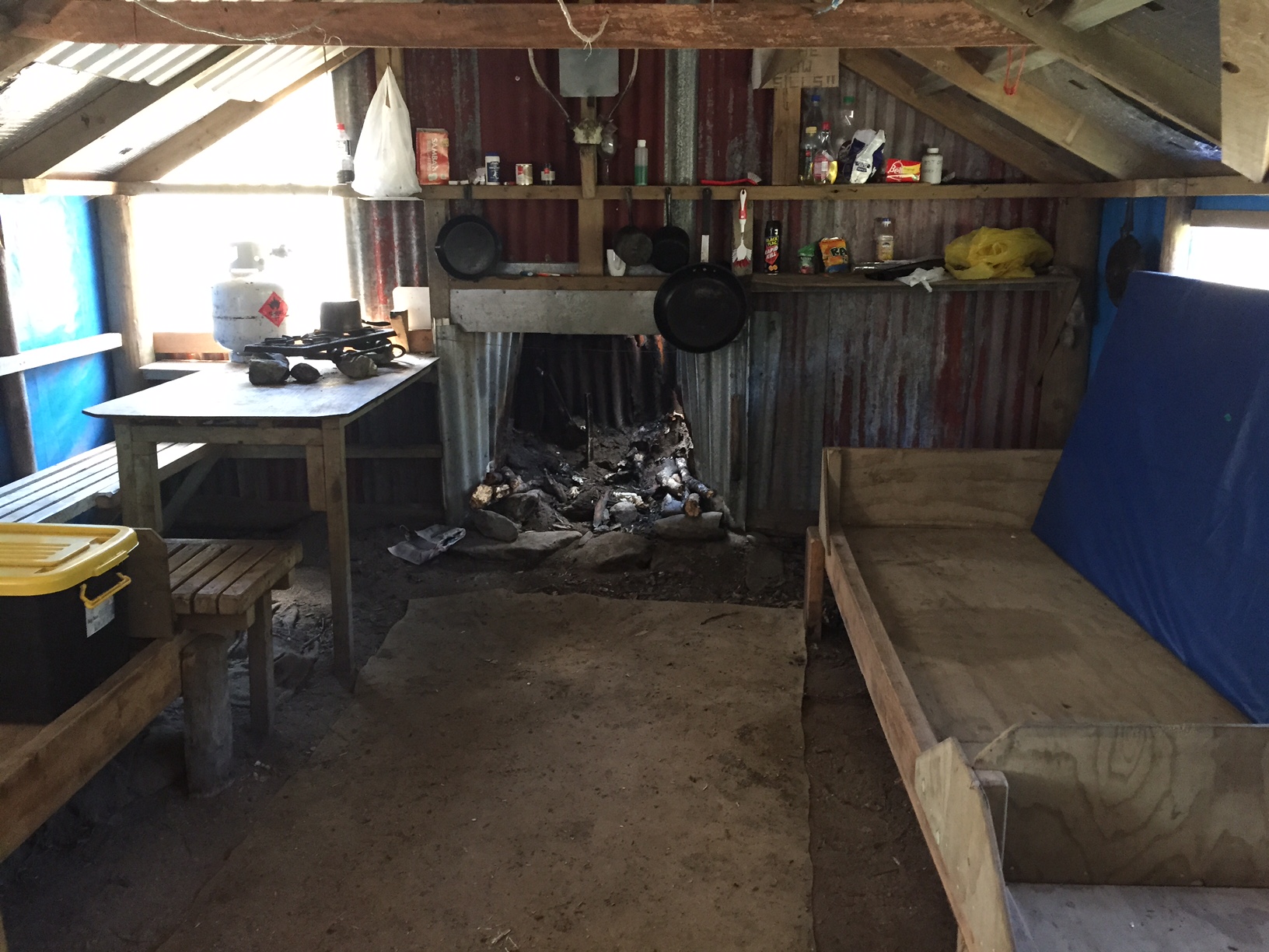 Rangitikei Hut Interior